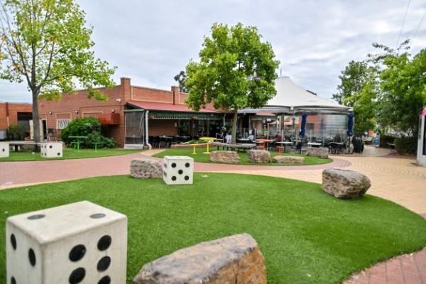 Templestowe village popup park